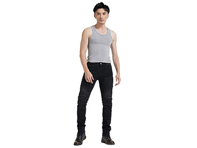 Biker Jeans for Men Motorcycle Riding Pants