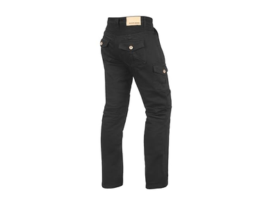 Black Denim Motorcycle Jeans