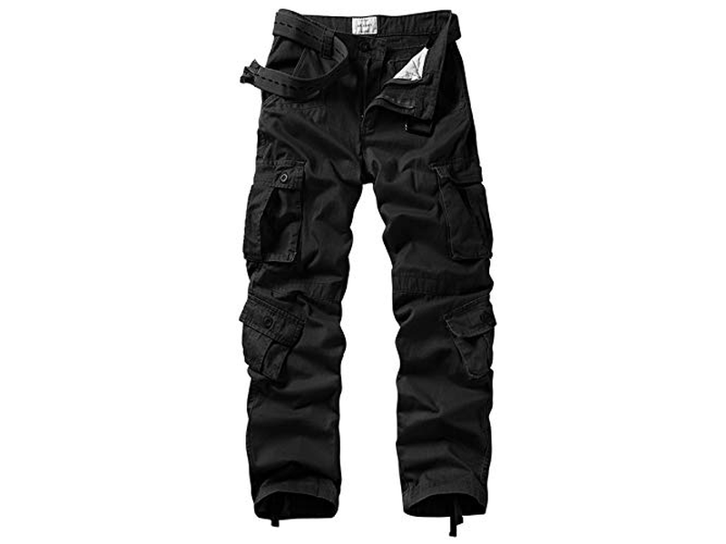 Cargo Pants for Men Cotton Camo Casual Pants