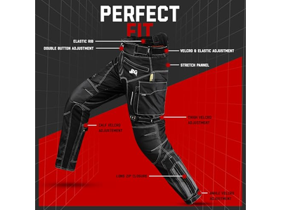 Dual Sport Motocross Pants, with Armor Impact Protection