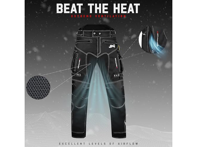 Dual Sport Motocross Pants, with Armor Impact Protection