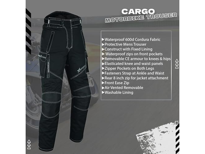 Durable Motorbike Cargo Trousers