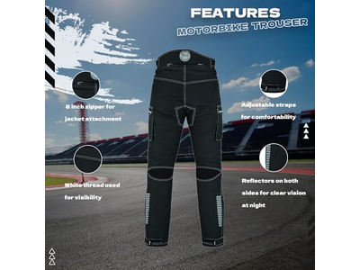 Durable Motorbike Cargo Trousers