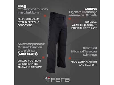 Fera Insulated Pants for Men
