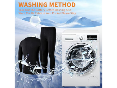 Heated Thermals Underwear Set for Men Women 28