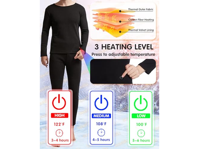 Heated Underwear for Men
