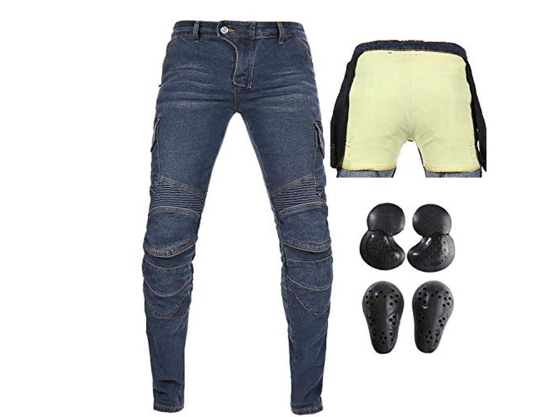 Men's Motorcycle Motorbike Riding Jeans
