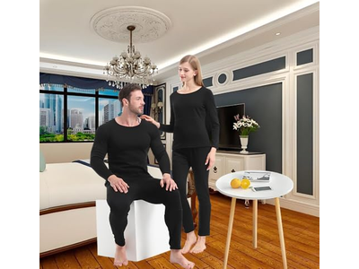Men Women Heated Thermal Underwear Set