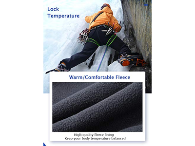 Mens Snow Ski Waterproof Softshell Snowboard Pants 