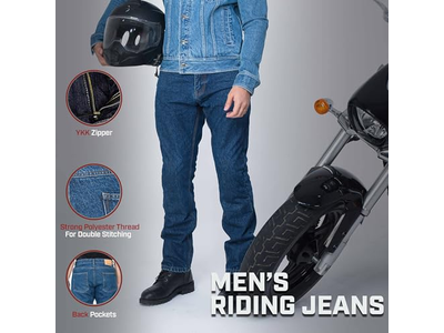 Motorcycle Jeans for Men-CE LEVEL2 Armor