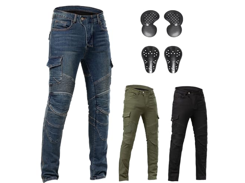 Motorcycle Pants CE Armored Motorbike Jeans