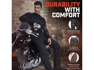 Motorcycle Pants for Men-Dual Sport Dirt Bike Gear Pants