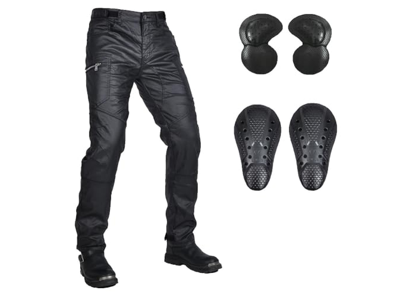 Motorcycle Pants for Men with Water Resistant Textile Fabric