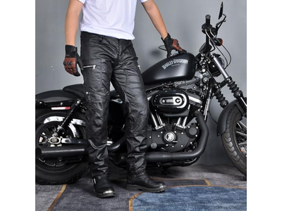 Motorcycle Pants for Men with Water Resistant Textile Fabric