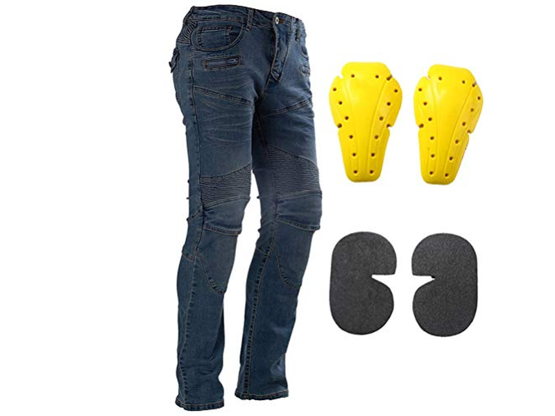 Motorcycle Riding Jeans Armor Racing Cycling Pants
