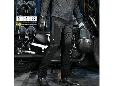 Motorcycle Riding Pants for Men Summer Mesh Motocross Racing Jeans