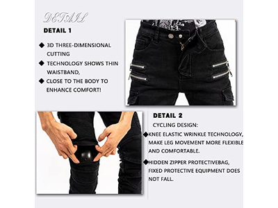 Motorcycle Riding Pants Motorbike Motocross Cycling Jeans