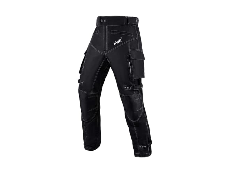Sport Motorcycle Pants for Men with Water Resistant Cordura Textile Fabric