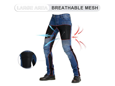 Summer Motorcycle Pants Breathable Motorbike
