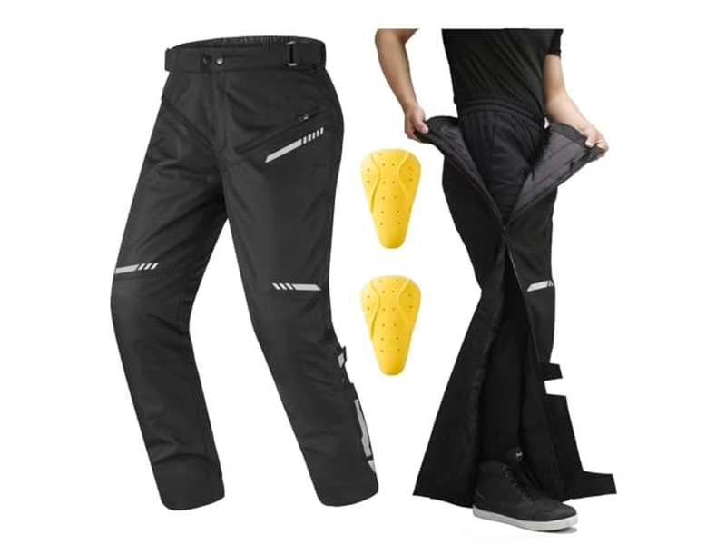 Winter Detachable Motorcycle Riding Pants for Men