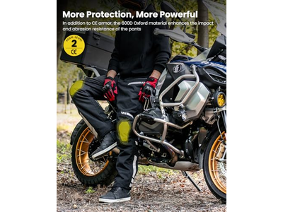 Winter Detachable Motorcycle Riding Pants for Men