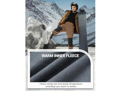 Winter Pants for Men Snow Ski Pants Fleece