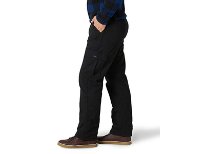 Wrangler Authentics Men's Fleece Lined Cargo Pant