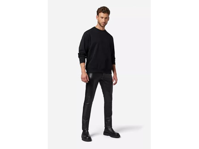 Pants for Men Black Classic Wear Leather