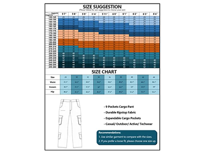 Cargo Pants for Men Cotton Camo Casual Pants