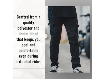 Clothing Protective Motorcycle Riding Pants Removable CE Armor