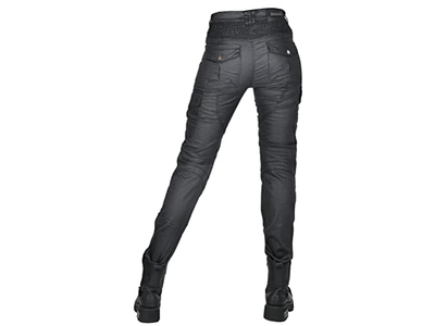 Coated Waterproof Slim Fit Women Motorcycle Riding Protective Pants