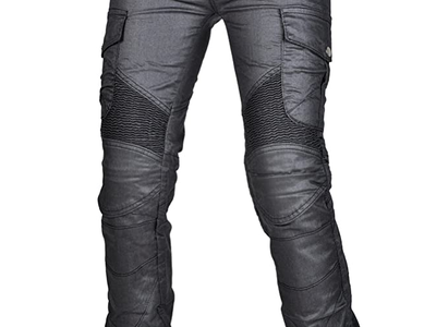 Coated Waterproof Slim Fit Women Motorcycle Riding Protective Pants