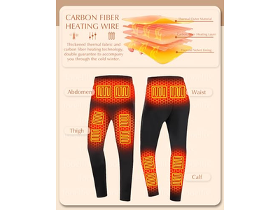 Heated Underwear Pants for Men