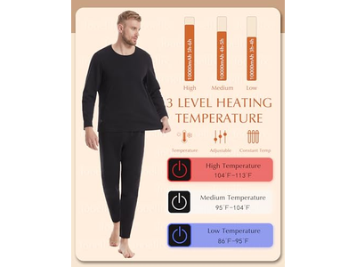 Heated Underwear Pants for Men