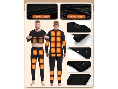 Heated Underwear Pants for Men