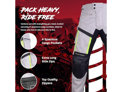 HWK Motorcycle Pants Cargo Pants