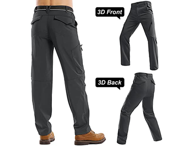 Kidden Mens Waterproof Hiking Pants