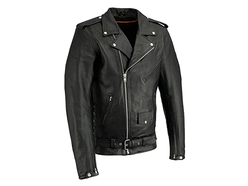 Leather Men's Black Tall-Sizes