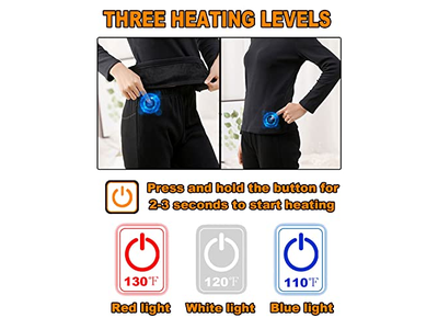 Men's Heated Thermal Underwear Set
