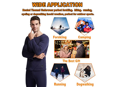 Men's Heated Thermal Underwear Set