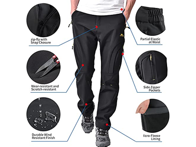 Men's hiking Snow Pants Skiing Winter