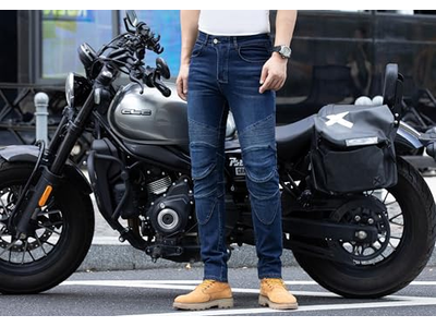 Men's Protective Motorcycle Jeans with CE Armor