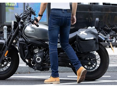 Men's Protective Motorcycle Jeans with CE Armor