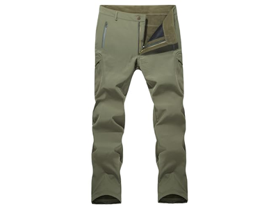 Men's Winter Pants Water Resistant Fleece