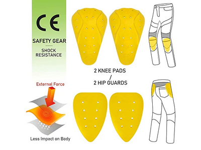 Motorcycle Dirt Bike Pants for Men CE Armored Motocross