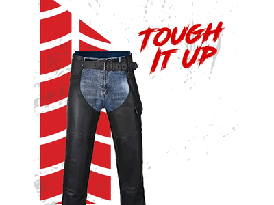 Motorcycle Leather Chaps for Men and Women