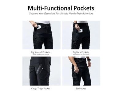 Motorcycle Pants Water Resistant Breathable Motocross