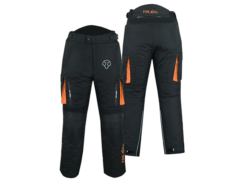 Motorcycle Pants Water Resistant Cordura Textile Fabric for Enduro Motocross Motorbike Riding Armor Pants