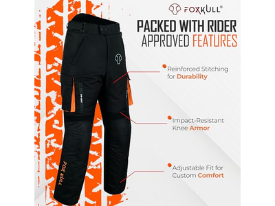 Motorcycle Pants Water Resistant Cordura Textile Fabric for Enduro Motocross Motorbike Riding Armor Pants