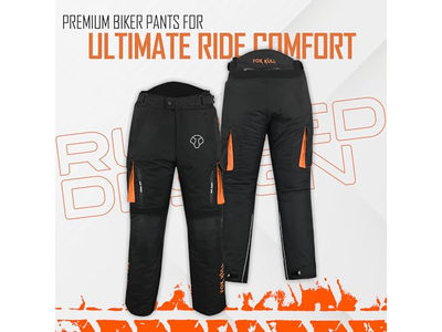 Motorcycle Pants Water Resistant Cordura Textile Fabric for Enduro Motocross Motorbike Riding Armor Pants